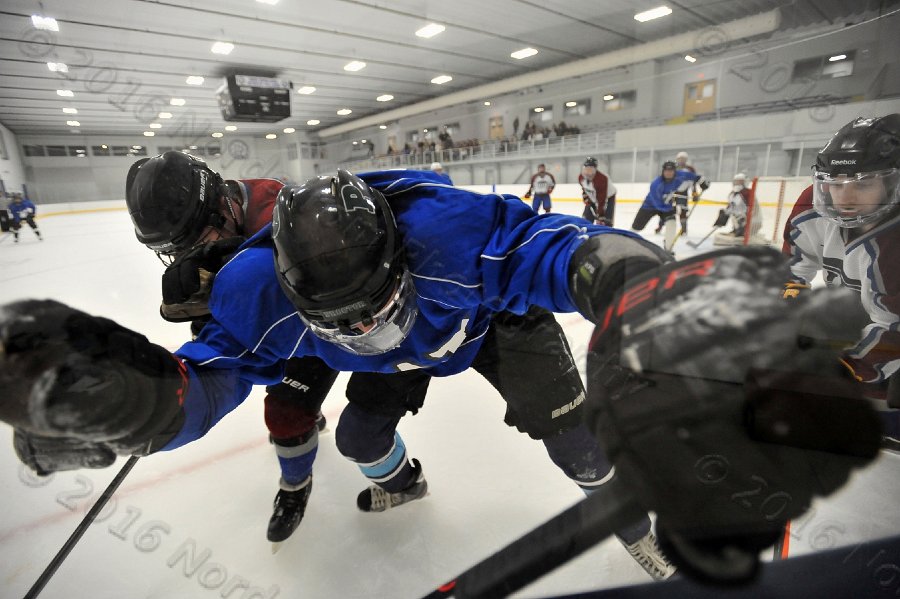 Wheaton College Men\'s Ice Hockey vs Middlesex Community College. - Photo By: KEITH NORDSTROM